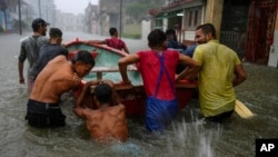 Inundaciones en La Habana (Imagen de archivo)