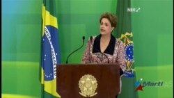 Dilma Rousseff lleva su lucha por la presidencia de Brasil a Nueva York