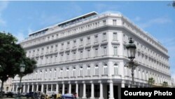 El Gran Hotel Manzana, de la firma Kempinski Hotels SA, en la Habana Vieja. 