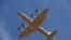 Vista del avión japonés Orion despegando de la base aérea Pearce de Perth, Australia, para participar en la búsqueda del vuelo MH 370 de Malaysia Airlines