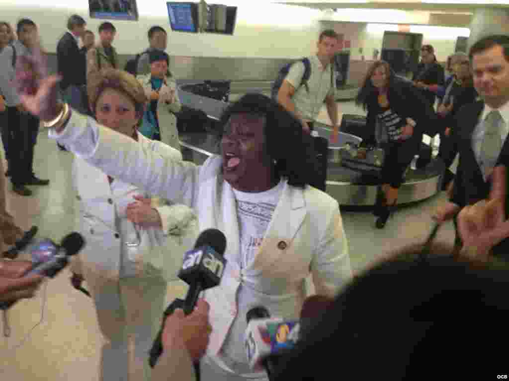 Berta Soler en Miami