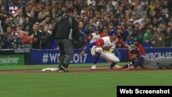 Puerto Rico vs EEUU en el IV Clásico Mundial de Béisbol.