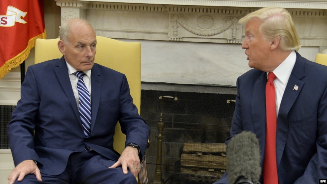 DONALD TRUMP NOMBRA COMO SU NUEVO JEFE DE GABINETE AL GENERAL JOHN KELLY
