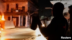 Protestas por apagones en Cuba