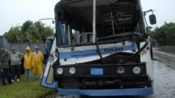 Varios heridos en accidente de ómnibus en Triunvirato, Matanzas