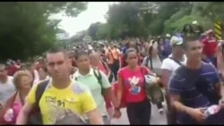 Cubanos intentan avanzar en Nicaragua