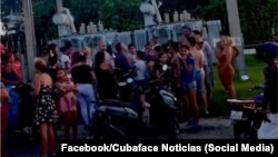 Residentes de San Miguel del Padrón, en La Habana, se manifestaron y bloquearon el acceso a una subestación eléctrica local.