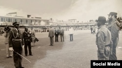 Fidel Castro y Haile Marian