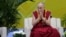 Dalai Lama, principal Autoridad Espiritual del Tíbet durante una ceremonia en el exilio. (AFP/Bill Wechter).