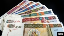 Monedas convertibles cubanas.