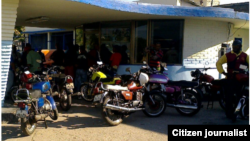 Tiendas de ventas para motoristas. Foto: Amel UNPACU.
