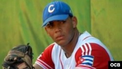 El cienfueguero Yohan Moncada, quien el próximo año podría entrar en las Grandes Ligas.