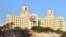 Vista del hotel Nacional de Cuba.