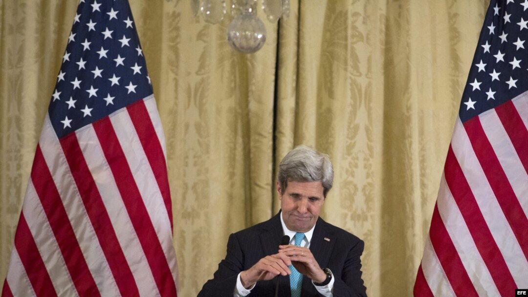 El secretario de Estado, Jonh Kerry