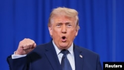 El presidente de EEUU, Donald Trump. 