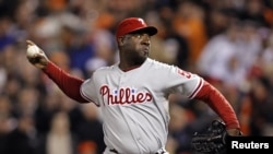 Jose Contreras, de los Phillies de Filadelfia