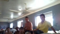 Video desde el centro de detención de Bahamas