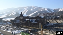 Fulong Ski Resort en Zhangjiakou. AFP/ Greg Baker.