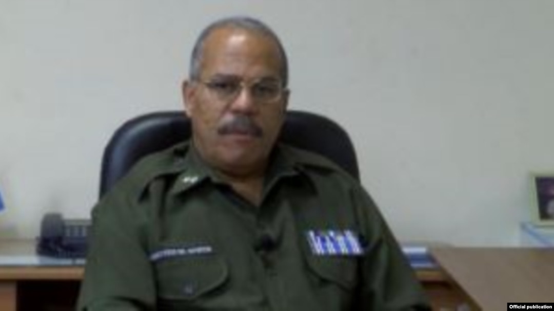 Teniente coronel Francisco Estrada Portales, jefe de Sección de Investigación Criminal del Ministerio del Interior.
