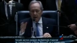 Senado de Brasil aprueba destitución y juicio político a Dilma Rousseff