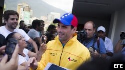 Rueda de prensa Henrique Capriles (Archivo)