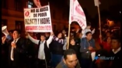 A prisión preventiva expresidente peruano Humala y su esposa por caso de corrupción