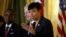 La alcaldesa de Washington D.C, Muriel Bowser, el 22 de febrero del 2016, en una conferencia de prensa en La Habana (Cuba).