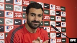 El defensa del Athletic Bilbao, Mikel Balenziaga. 