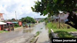 Calle en Guanabo/ foto Judith Muñiz Peraza 