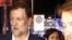 Momento tras la agesión en Pontevedra, Mariano Rajoy sin sus gafas y con el rostro magullado.