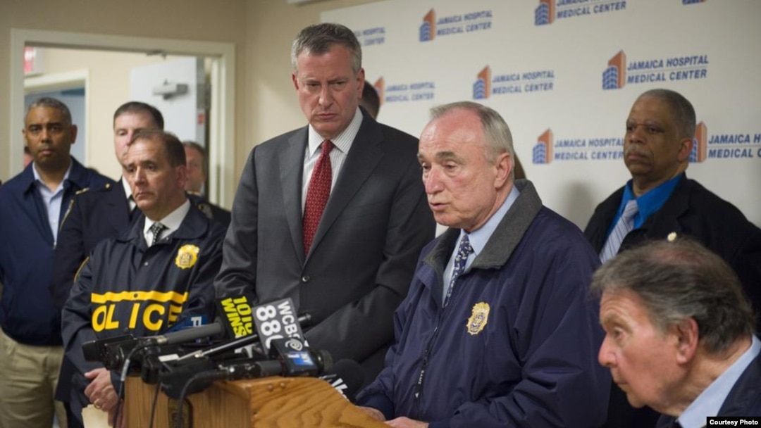 Conferencia de prensa de NYPD 