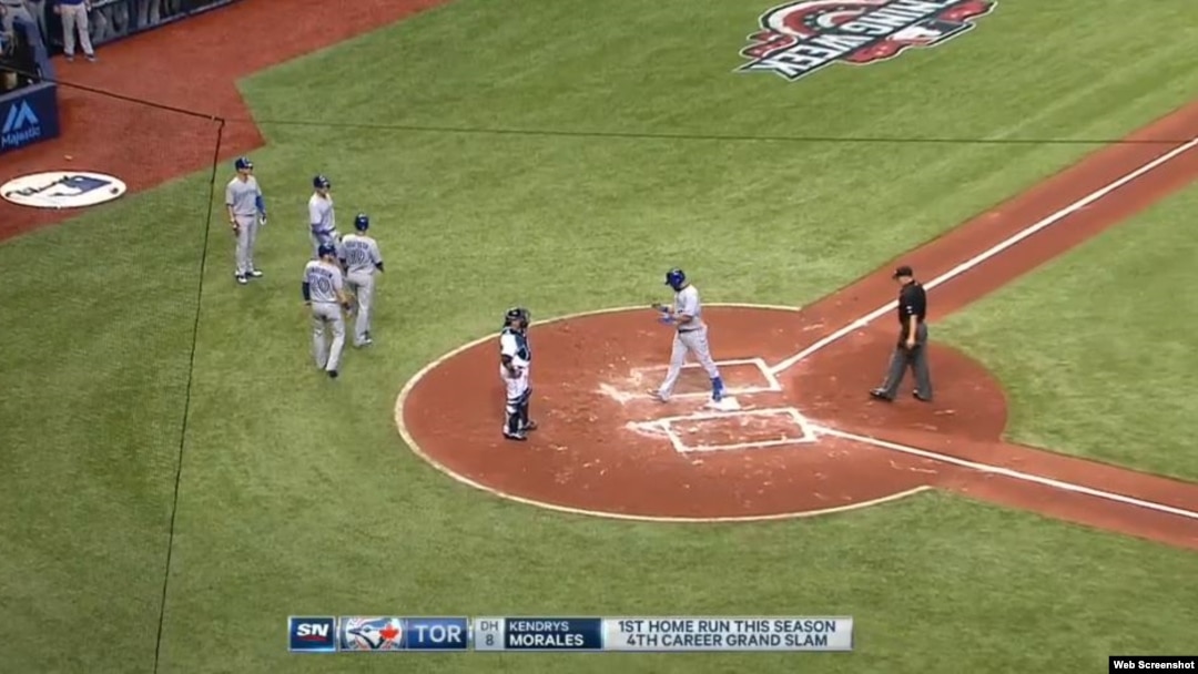 Grand Slam de Kendrys Morales.