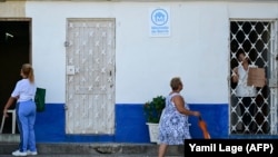 Un nuevo mercado de barrio en La Habana. Foto: AFP/Yamil Lage 