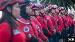 Integrantes de la Brigada de Rescate Topos Tlatelolco (Topos.mx)