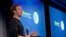 Mark Zuckerberg en una reciente presentación de Facebook en California.