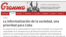 Titular del editorial de Granma sobre la informatización de Cuba.