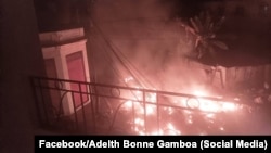 Incendio de un vertedero de basura en La Habana