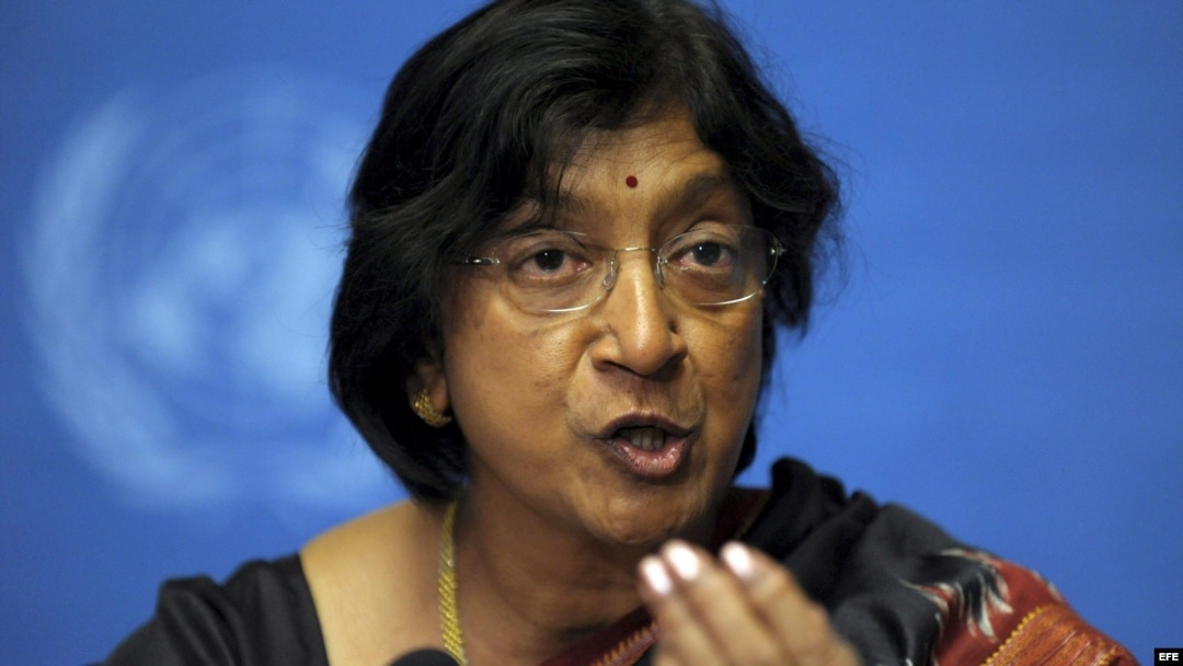 Navi Pillay, Alta Comisionada de la ONU para derechos humanos