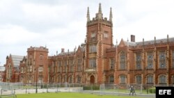 Universidad Queen's en Belfast, sede de la cumbre del G8. 