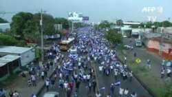 Protestas en Nicaragua por la salida de Daniel Ortega