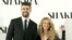 La cantante colombiana Shakira, acompañada por su pareja, el futbolista del FC Barcelona, Gerard Piqué.