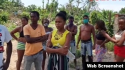 Residentes de Campo 14, en el Cerro, enfrentan amenaza de desalojo. (Captura de video/CubaNet)