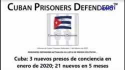 Informe actualiza número de prisioneros de conciencia en la isla