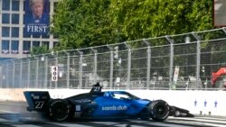 El piloto estadounidense Kyle Kirkwood ganó el Gran Premio Freedom 250 en Washington, DC, on August 23, 2026.