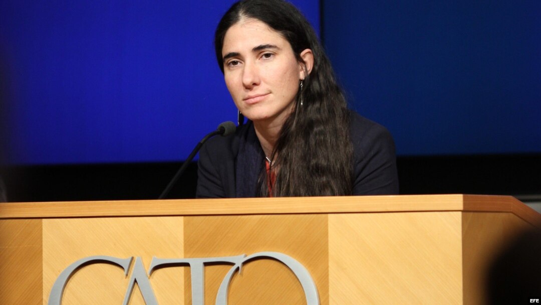  Yoani Sánchez habla en el Instituto Cato en Washington, DC. (EEUU). 