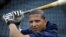 Víctor Martínez, pelotero de los Tigres de Detroit.