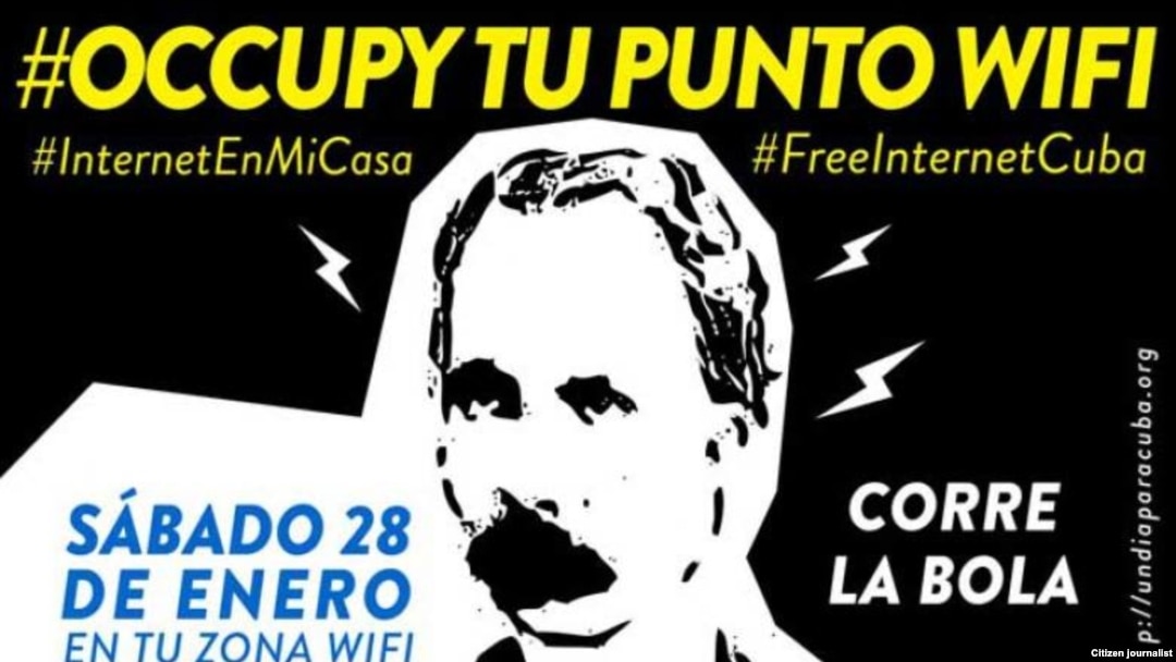 Campaña global en Cuba el 28 de enero, "Por la Libertad".