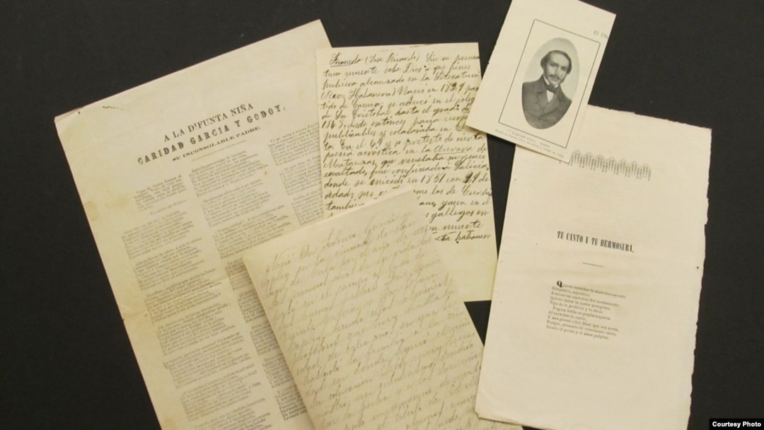 Documentos de la colección de historia y literatura cubana José Augusto Escoto depositada en la biblioteca de la Universidad de Harvard.