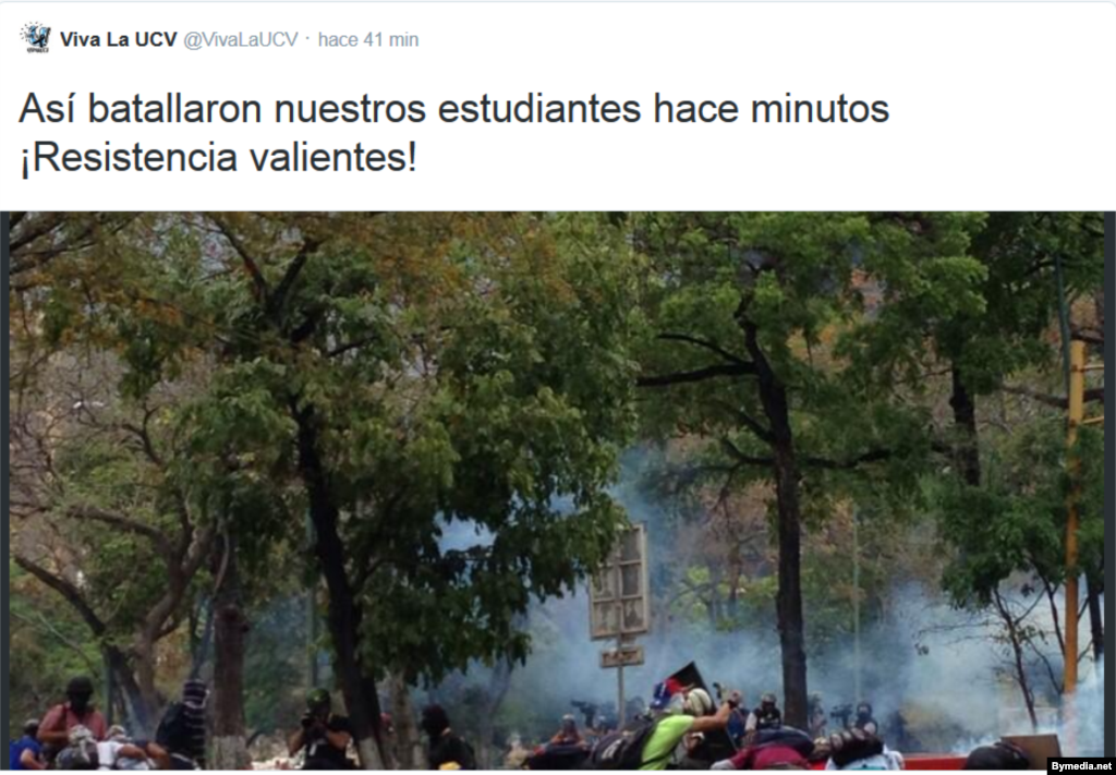 protestas venezuela redes sociales