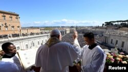 Domingo de Pascua en el Vaticano, el 9 de abril de 2023 (Reuters).